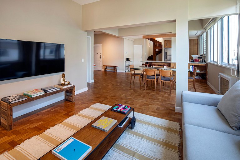 Sophisticated Duplex Penthouse – Rita Ludolf 90, Leblon