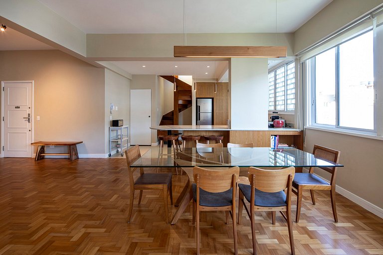 Sophisticated Duplex Penthouse – Rita Ludolf 90, Leblon