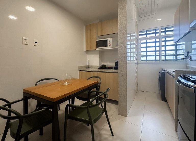 Apartamento com Vista para o icônico Morro Dois Irmãos