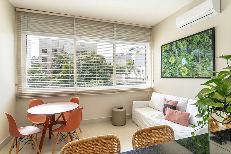 Clean and Modern 1BD Apartment in Ipanema