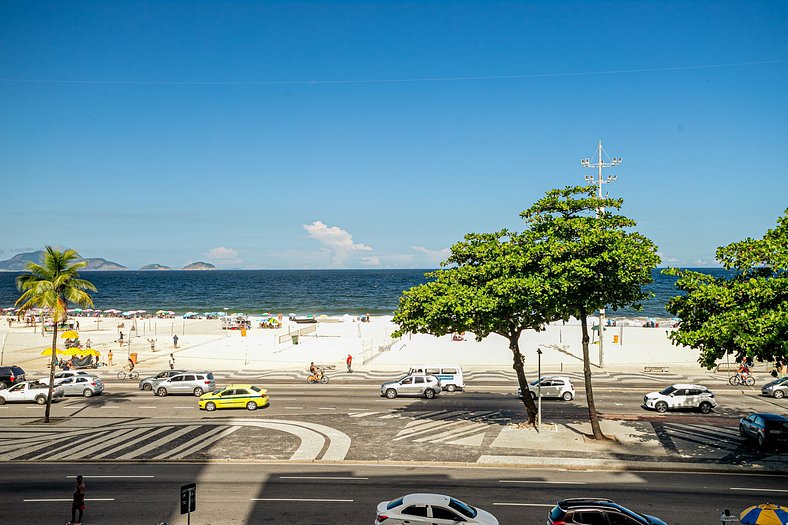 Riou016 Moderno Apt 2QT Frente Mar Copacabana